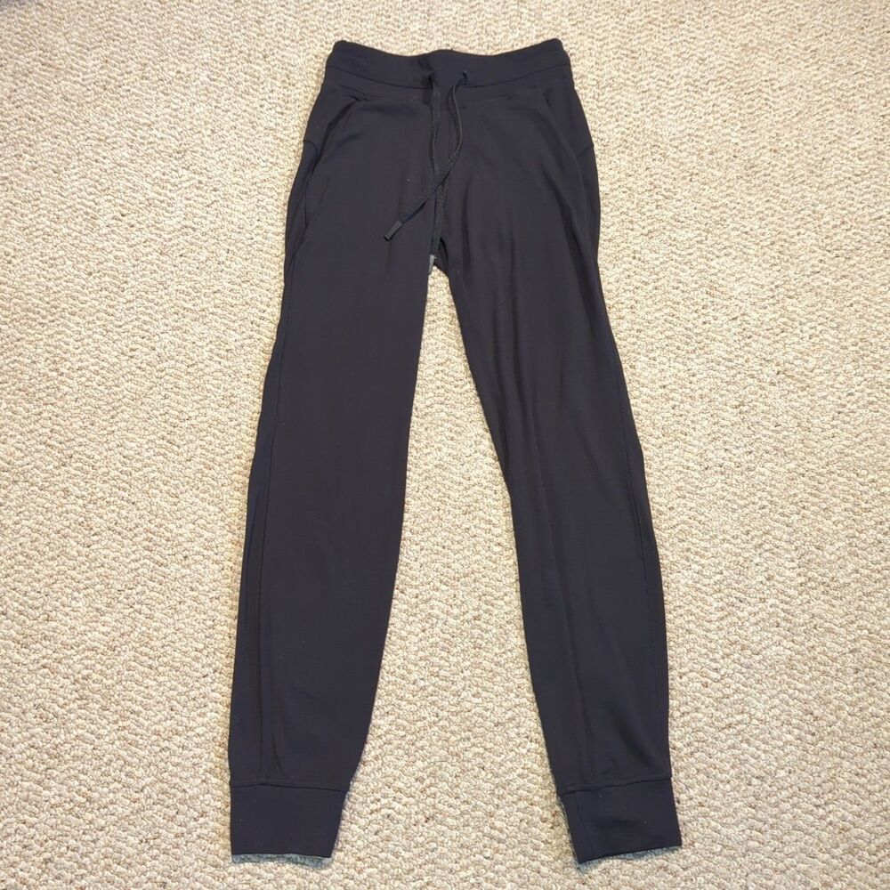 Lululemon Ready to Rulu Joggers Pants Womens 2 Black Athletic Athleisure